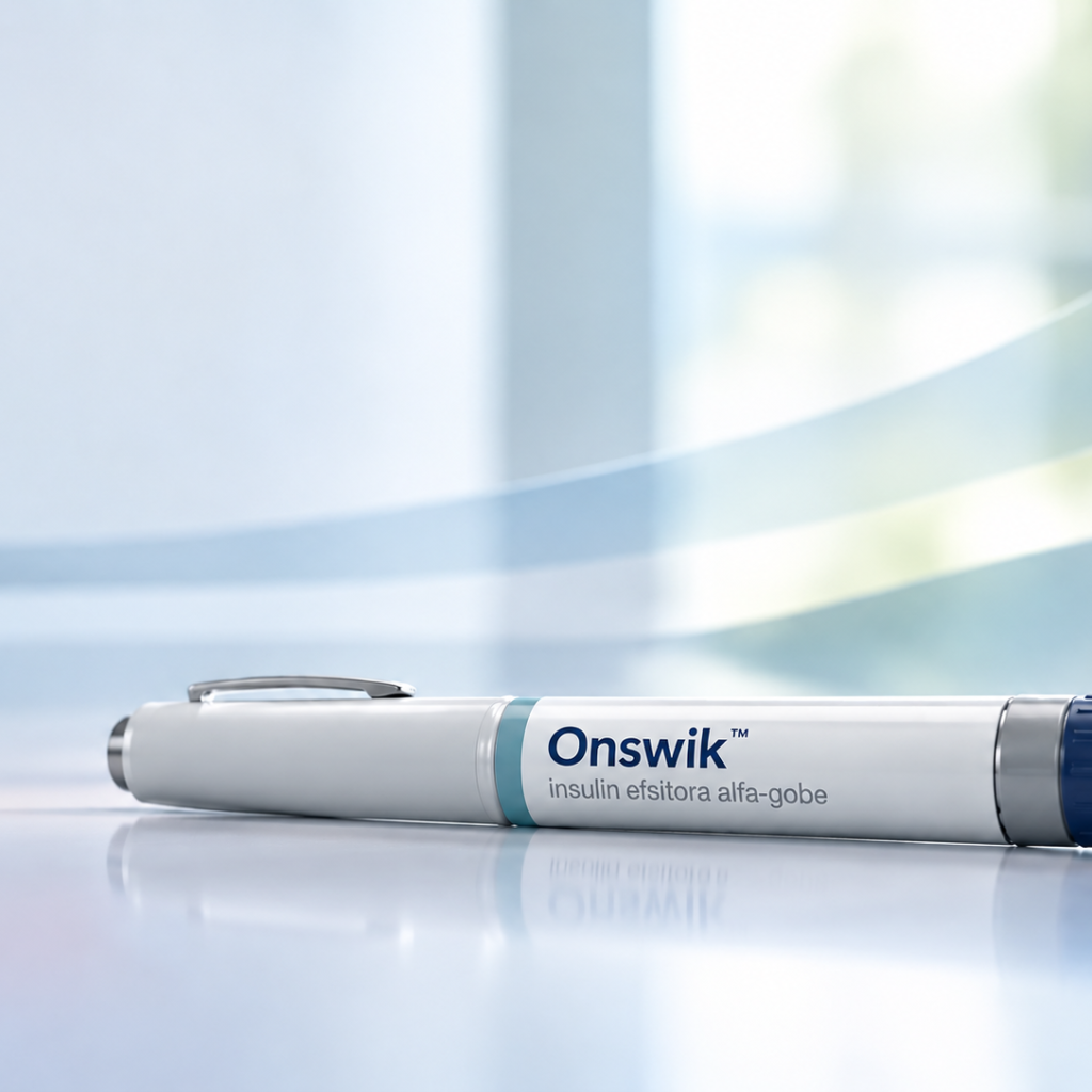 Lilly Onswik insulin efsitora alfa once-weekly basal insulin for type 2 diabetes
