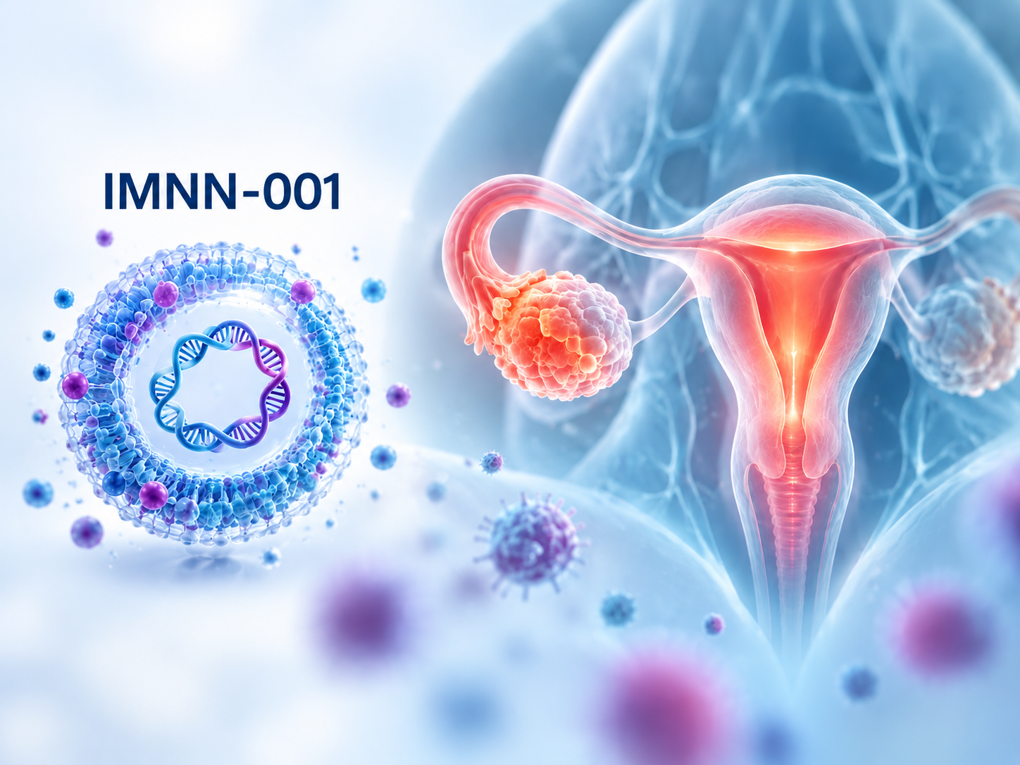 IMNN-001 shows longer overall survival in the Phase 2 OVATION 2 trial for advanced ovarian cancer