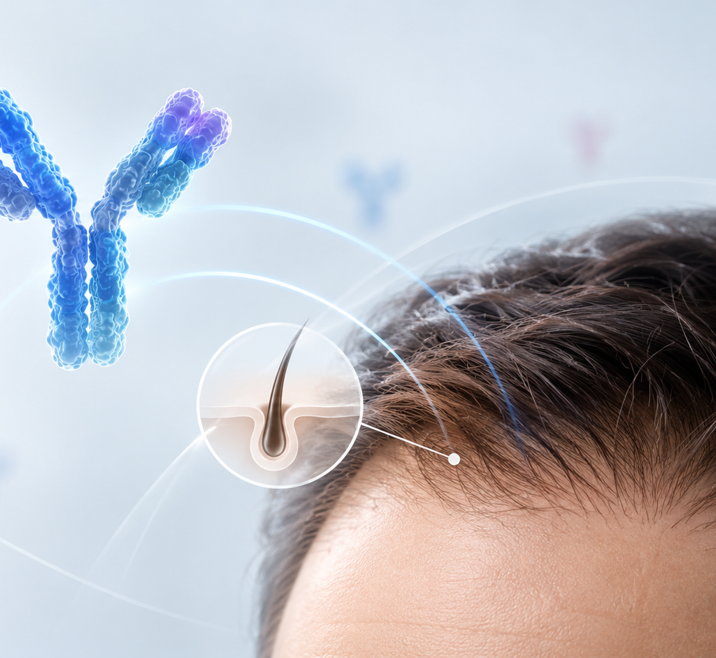 ABS-201 anti-PRLR antibody Phase 1 study for androgenetic alopecia