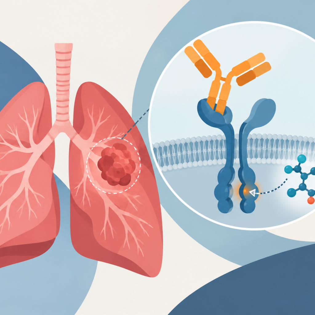 Becotatug plus osimertinib Phase III trial in EGFR exon 20 insertion NSCLC
