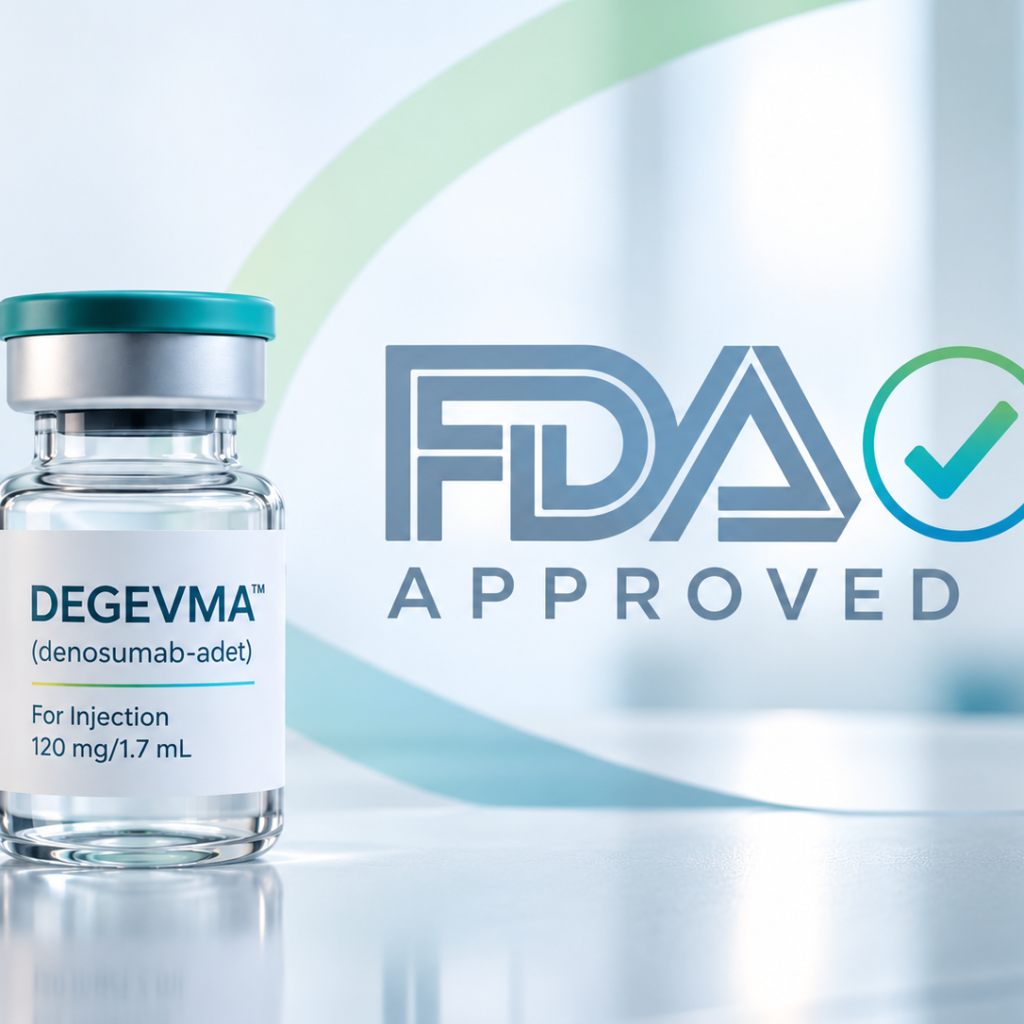 Teva DEGEVMA denosumab biosimilar receives FDA approval as Xgeva biosimilar