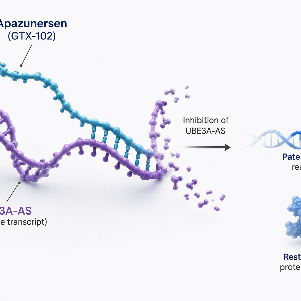 Apazunersen GTX-102 Phase 3 Aspire trial in Angelman syndrome