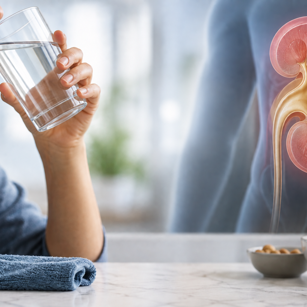 Study finds intensive hydration programme increased urine volume but did not reduce recurrent kidney stones