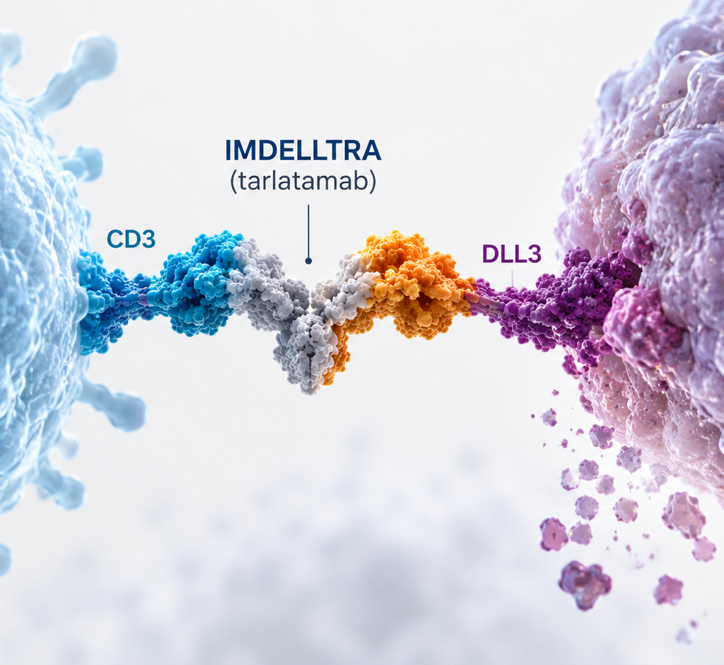 IMDELLTRA plus Imfinzi improves survival in first-line maintenance for extensive-stage small cell lung cancer