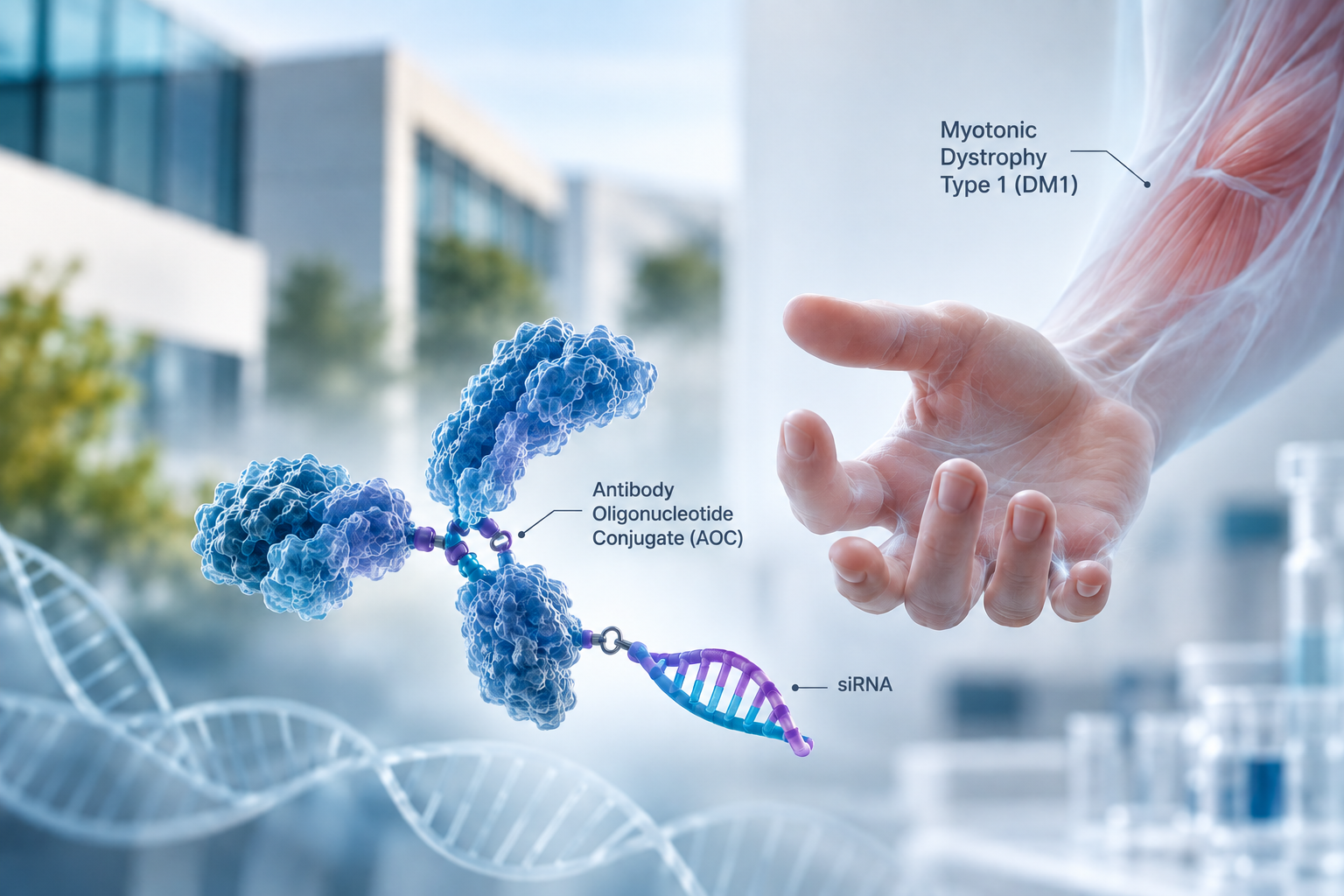 Novartis del-desiran AOC therapy for myotonic dystrophy type 1