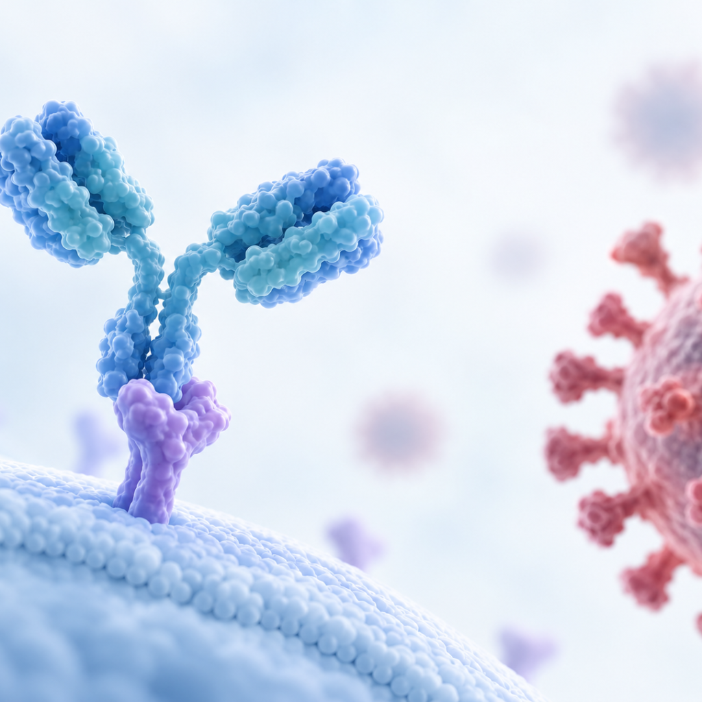 TMB-365 monoclonal antibody targeting the CD4 receptor in investigational long-acting HIV treatment research