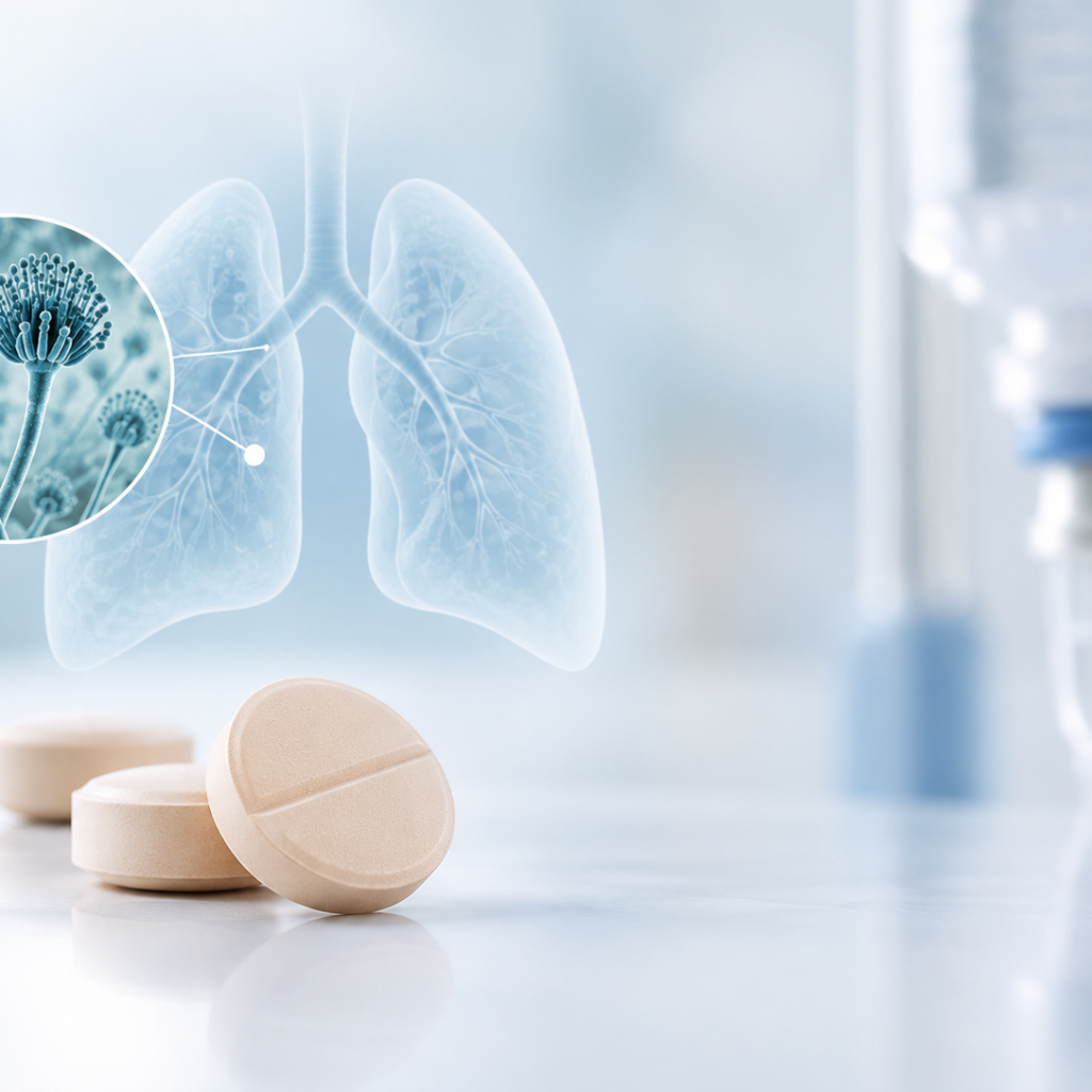 Olorofim antifungal treatment for invasive aspergillosis evaluated against AmBisome in the Phase 3 OASIS study