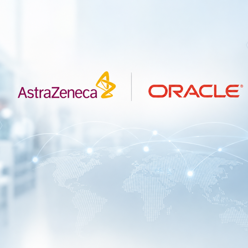 AstraZeneca and Oracle collaboration exploring artificial intelligence and real-world data for clinical trial recruitment and hypertension care.