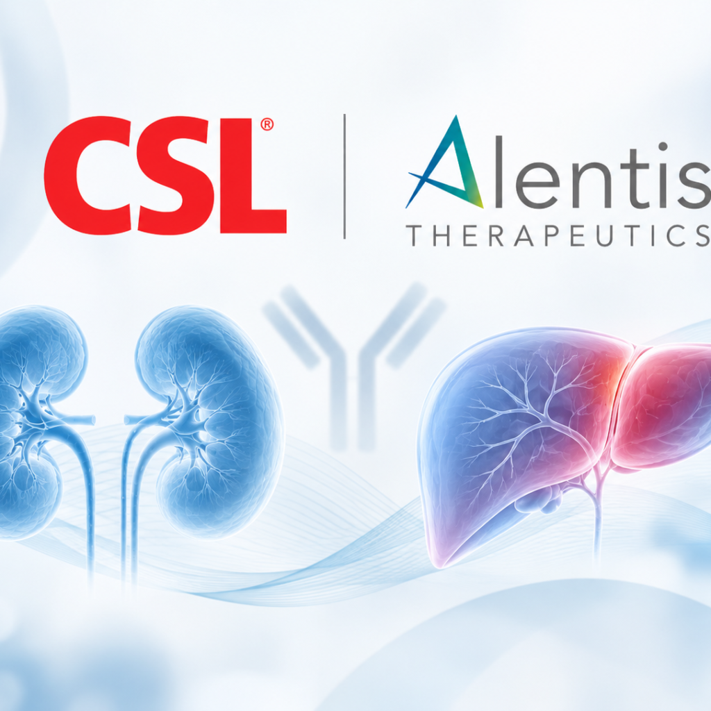 CSL Alentis lixudebart partnership for rare kidney and liver diseases