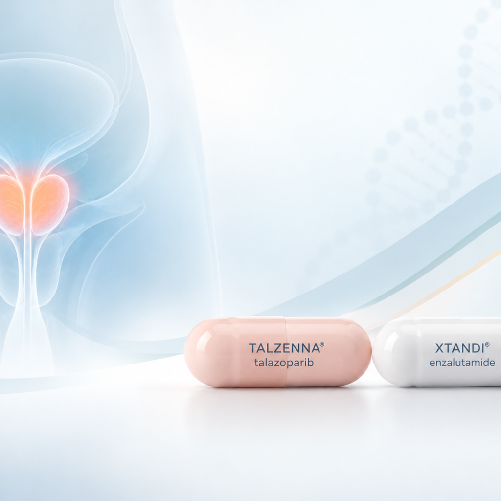 Pfizer TALZENNA plus XTANDI combination for HRR-mutated metastatic hormone-sensitive prostate cancer