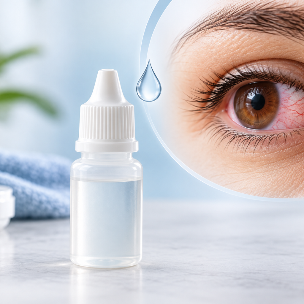 Alcon Brytly apraclonidine 0.125% eye drops approved by the FDA for temporary relief of eye redness caused by minor irritation.