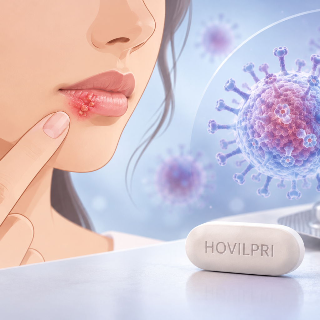 HOVILPRI (pritelivir), an oral antiviral approved by the FDA for refractory mucocutaneous HSV lesions in immunocompromised adults
