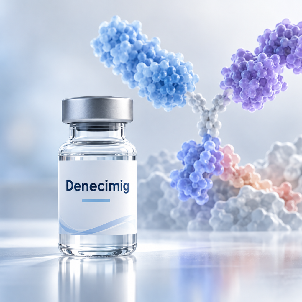 Denecimig bispecific antibody mechanism and FDA BLA review for haemophilia A