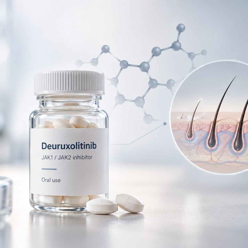 LEQSELVI deuruxolitinib sustained hair regrowth in severe alopecia areata through Week 108