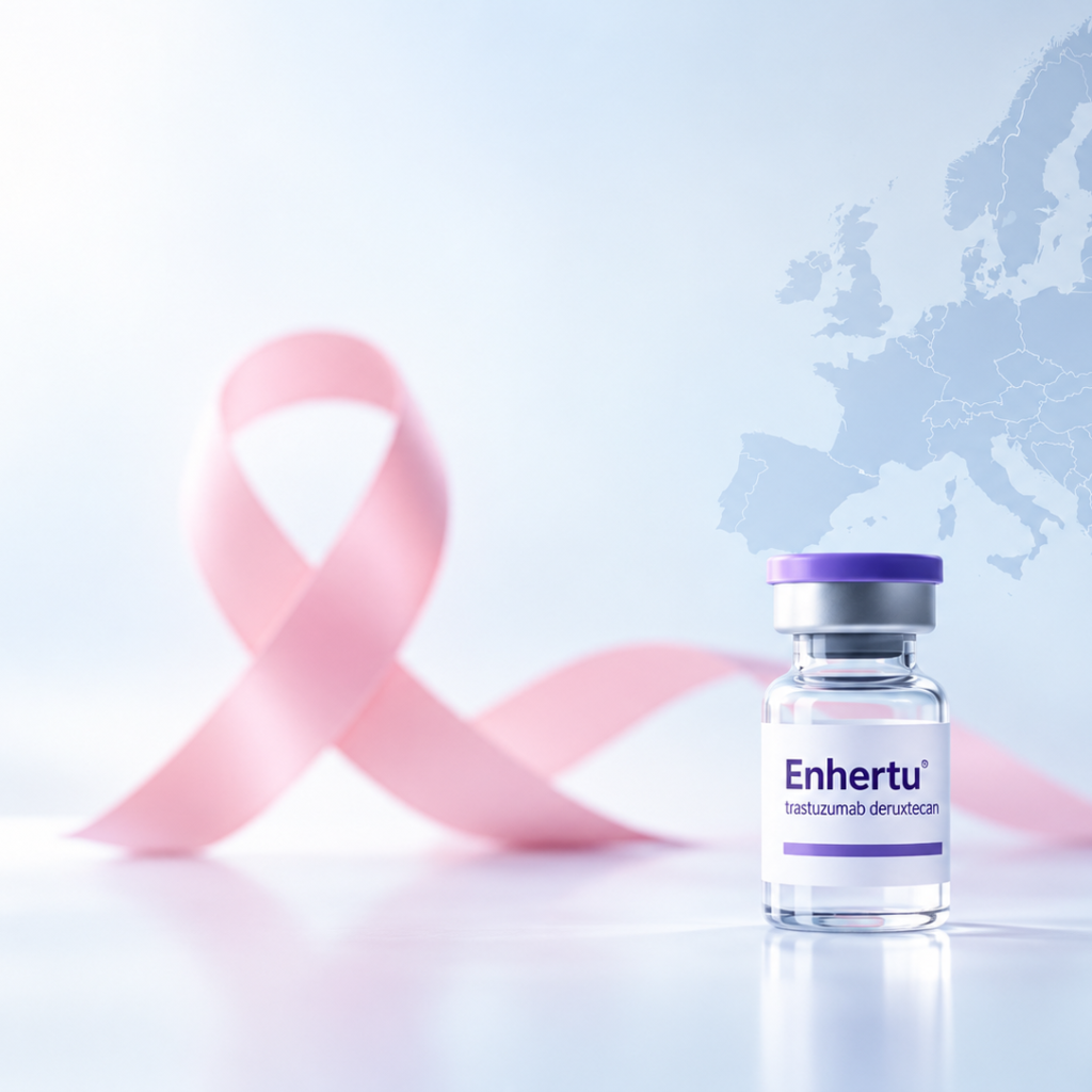 Enhertu trastuzumab deruxtecan EU approval for HER2-positive early breast cancer with residual invasive disease