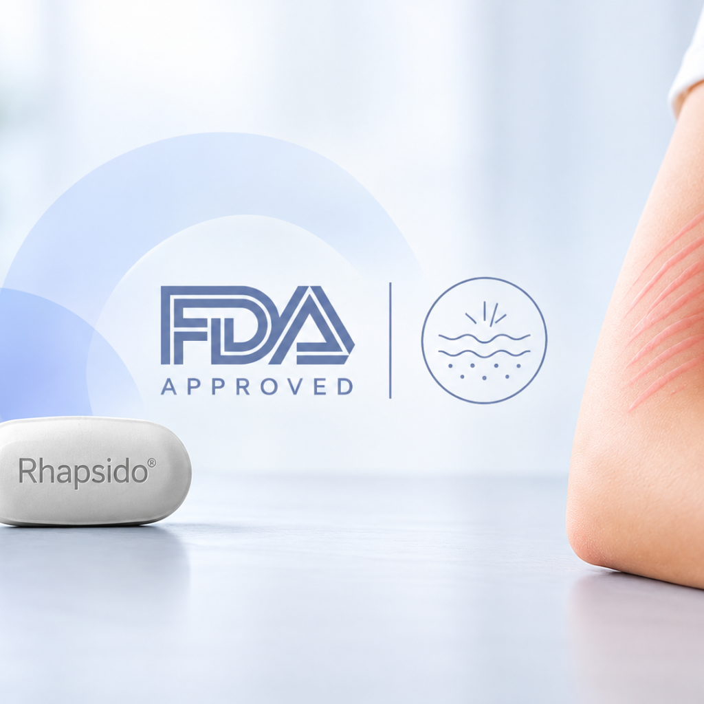 FDA approves Rhapsido remibrutinib for symptomatic dermographism