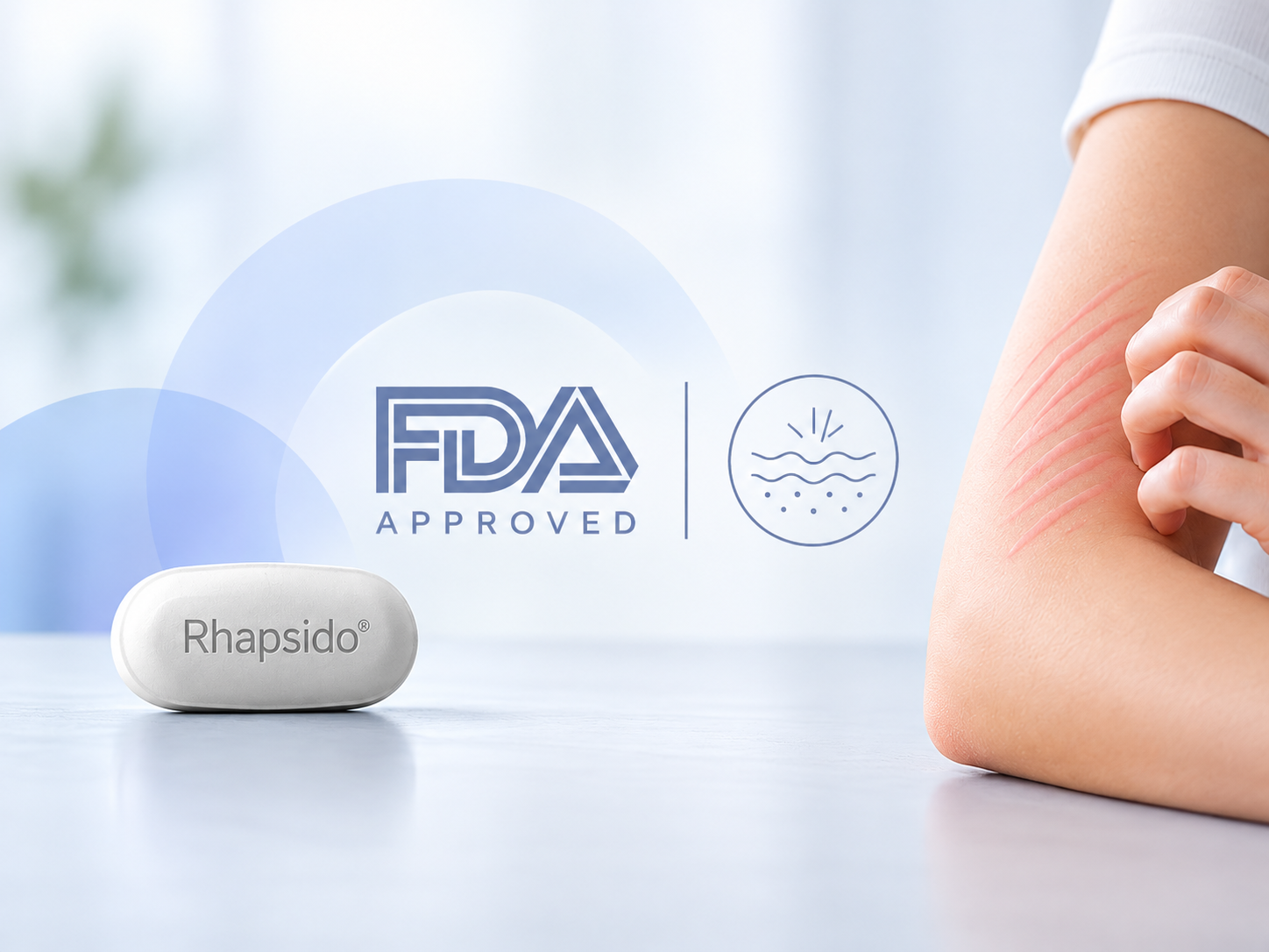 FDA approves Rhapsido remibrutinib for symptomatic dermographism