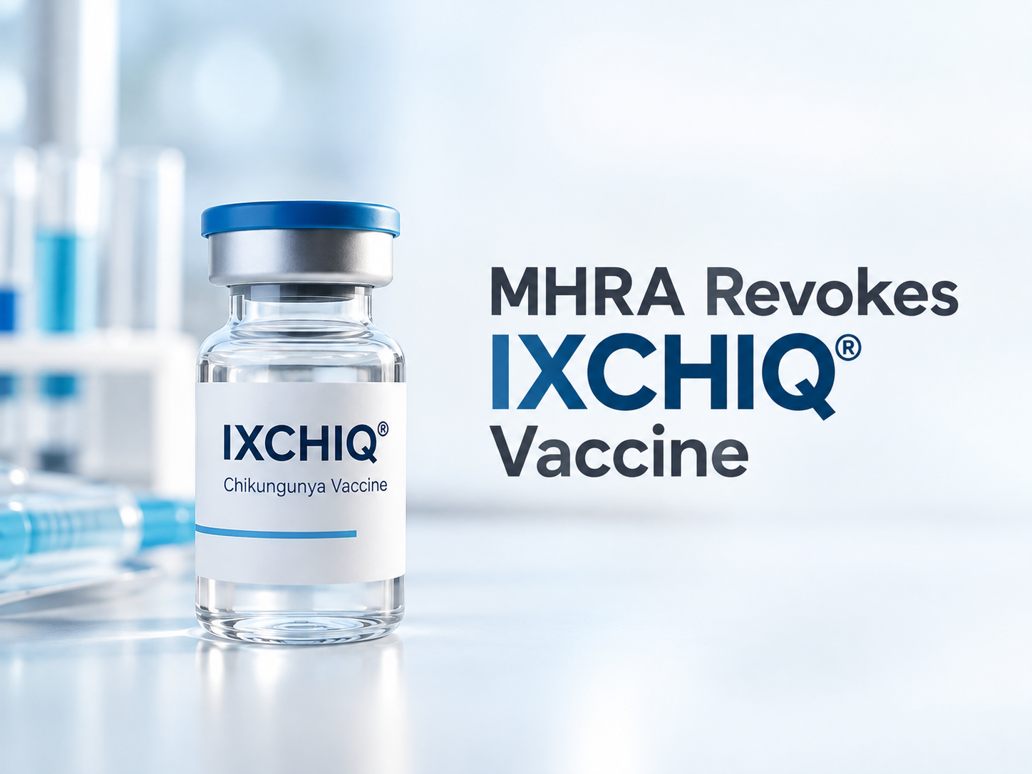 IXCHIQ chikungunya vaccine and UK marketing authorization revocation