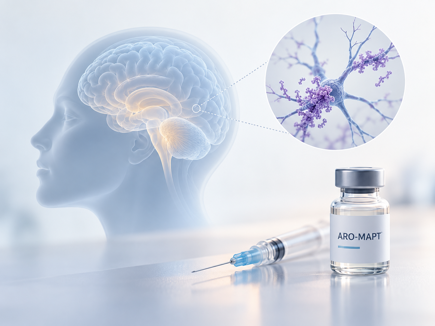 Arrowhead Pharmaceuticals ARO-MAPT investigational RNAi therapy showing reduced cerebrospinal fluid tau levels in healthy volunteers