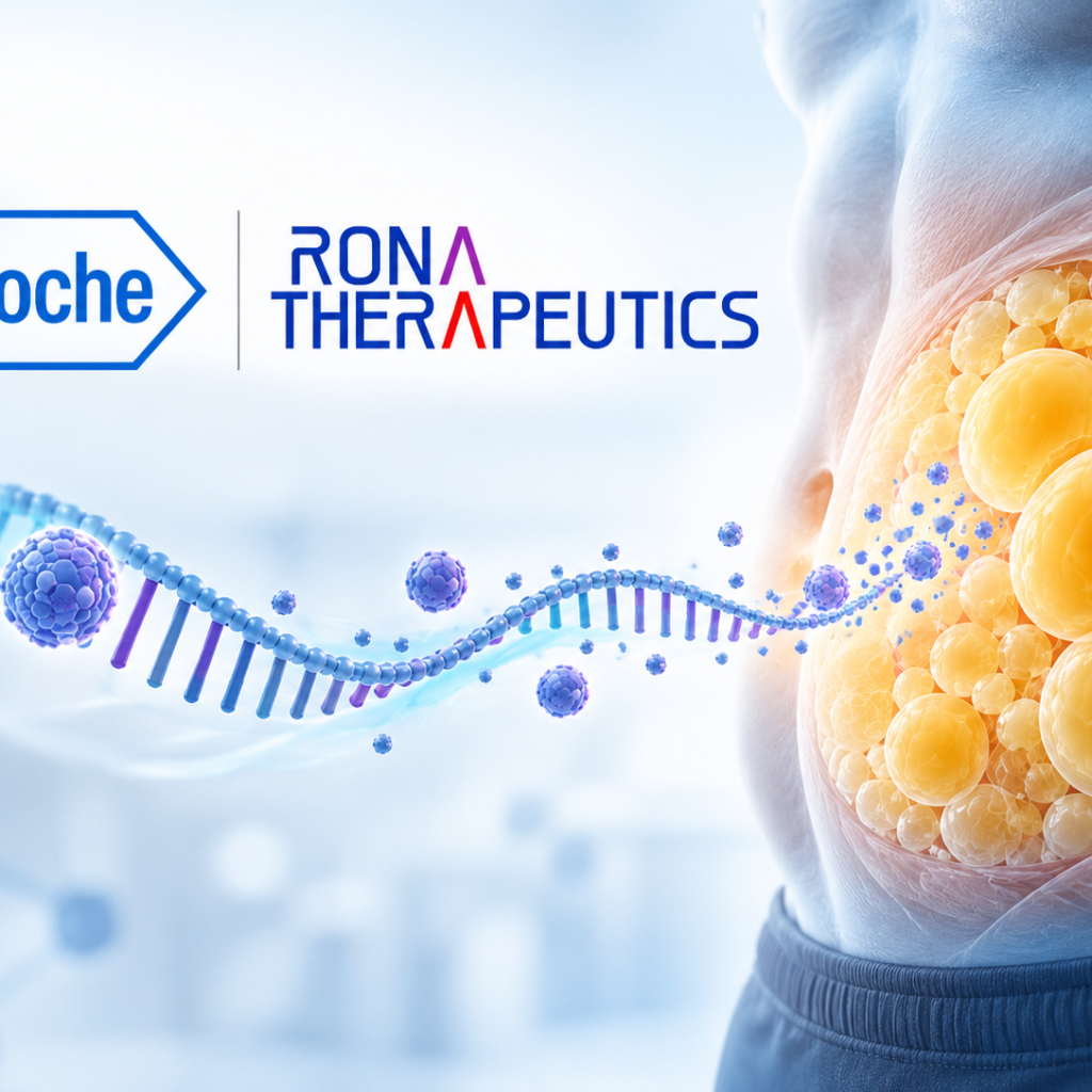 Roche and Rona Therapeutics ALK7-targeting RNAi licensing deal for obesity treatment research