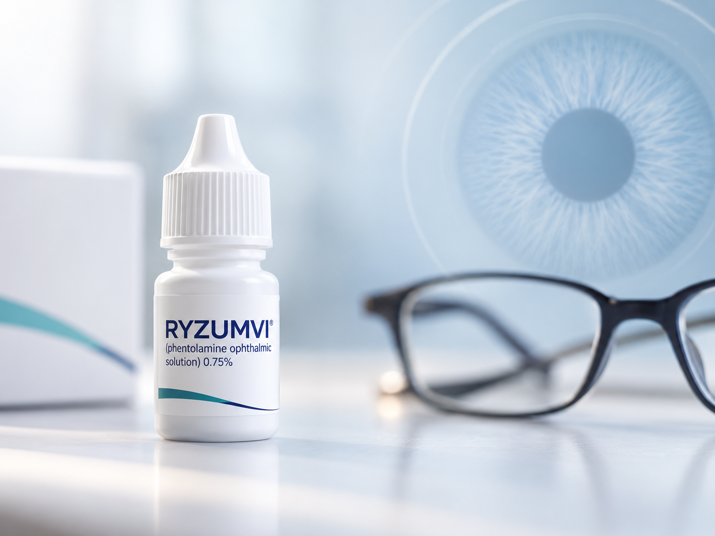 RYZUMVI phentolamine ophthalmic solution 0.75% for presbyopia treatment in adults following FDA approval by Viatris