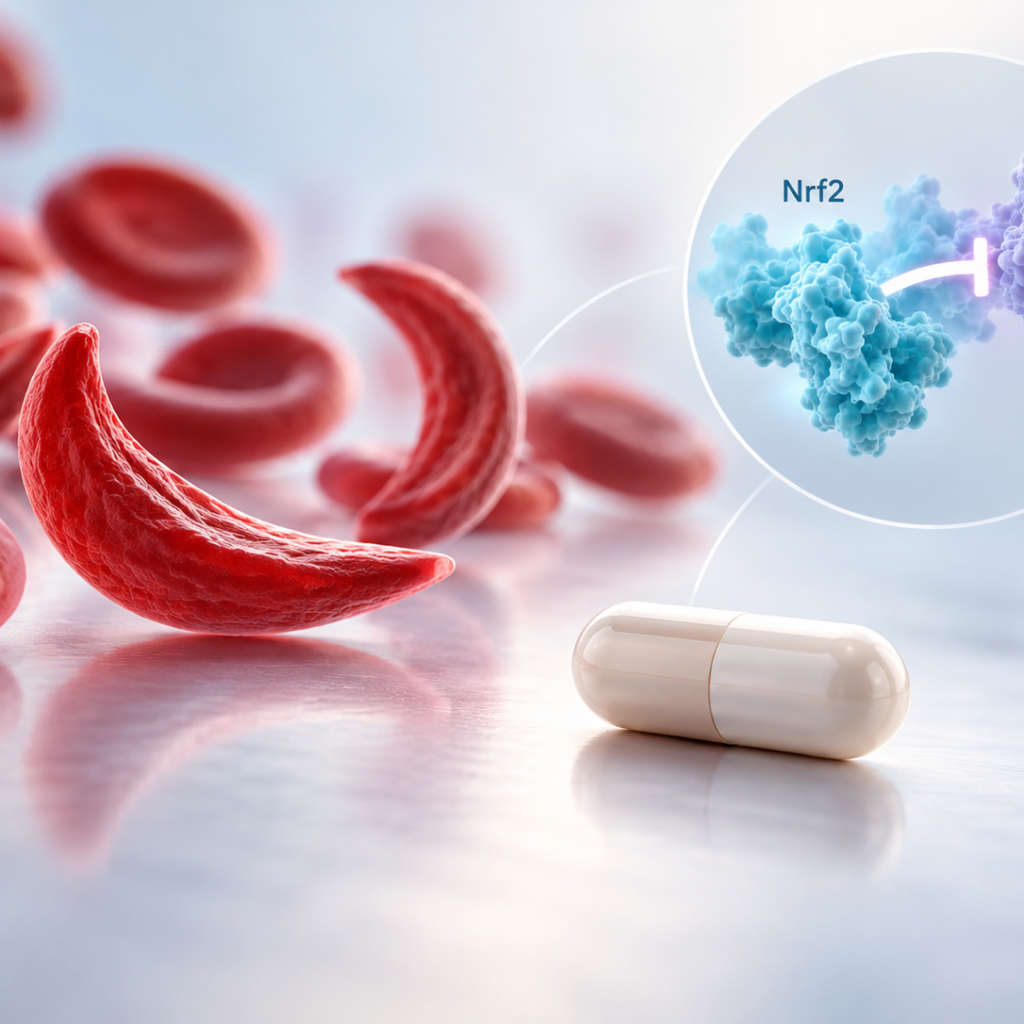 HPPD oral Nrf2 Bach1 modulator being developed for sickle cell disease