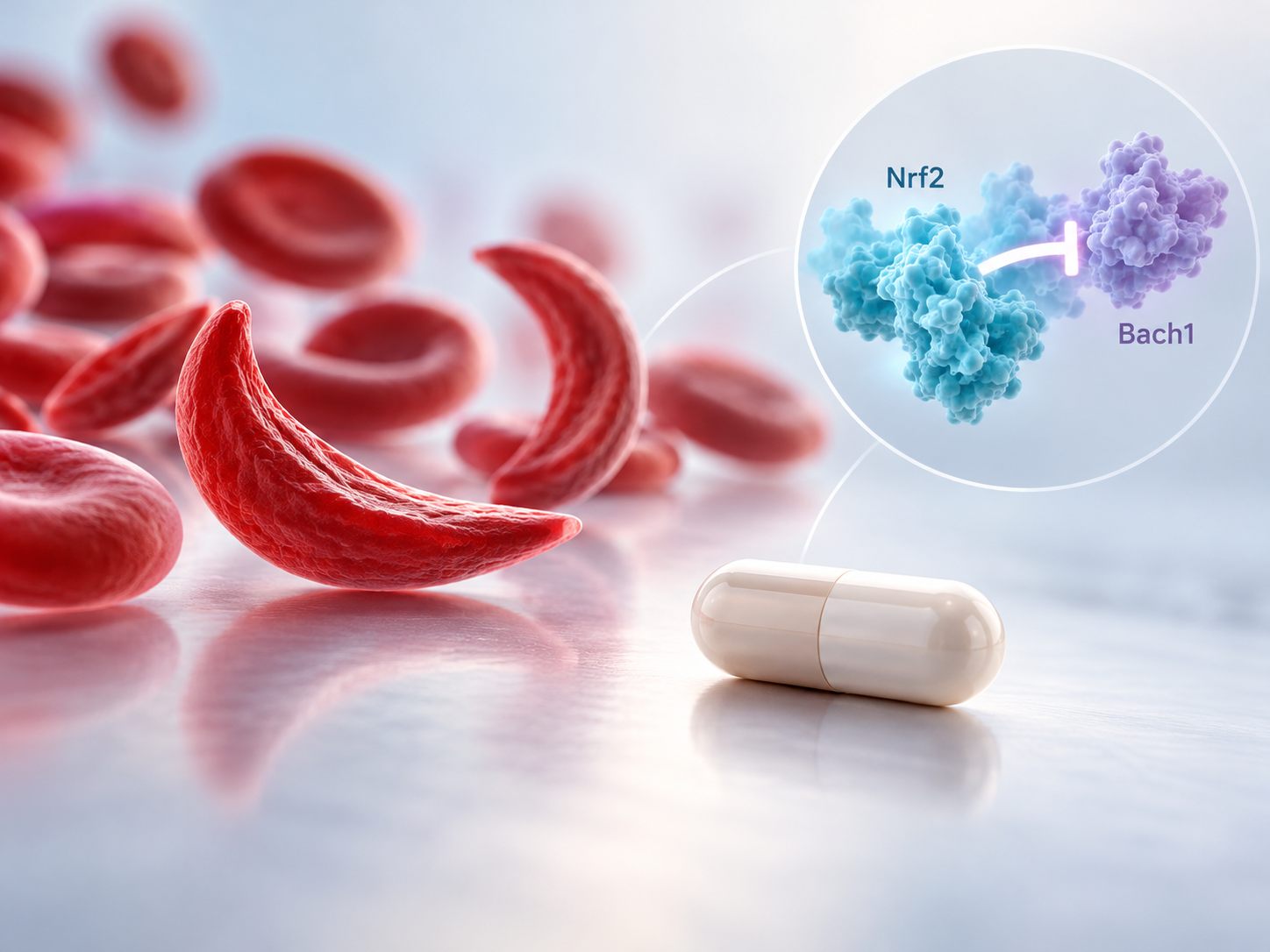 HPPD oral Nrf2 Bach1 modulator being developed for sickle cell disease