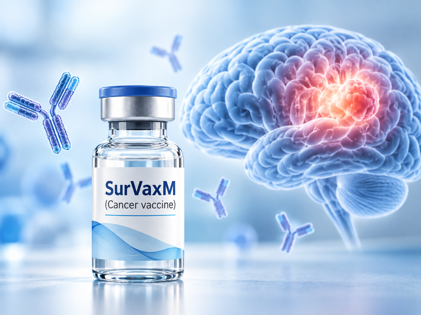 SurVaxM Phase 2b SURVIVE trial results in newly diagnosed glioblastoma