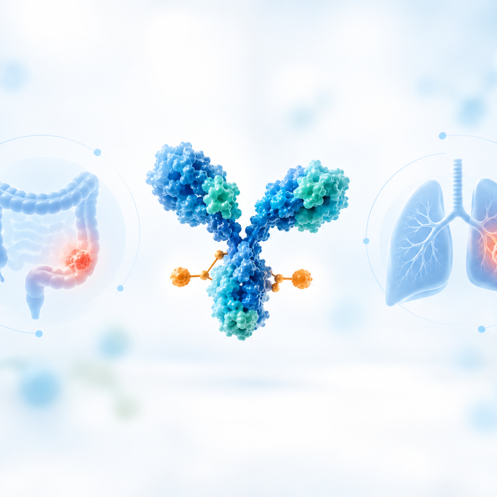 Telisotuzumab adizutecan Temab-A c-Met antibody-drug conjugate for colorectal cancer and NSCLC