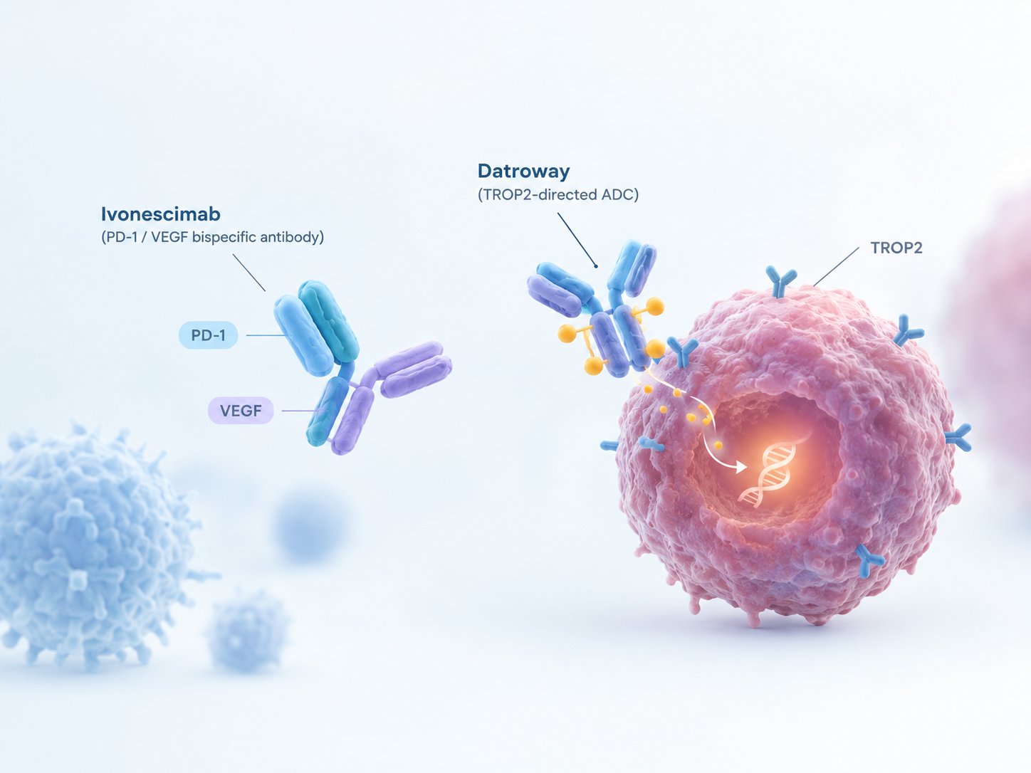 Datroway and ivonescimab combination targeting triple-negative breast cancer