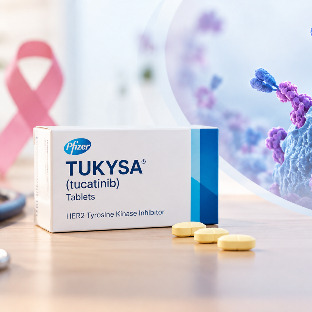 TUKYSA tucatinib approved for first-line maintenance in HER2-positive metastatic breast cancer
