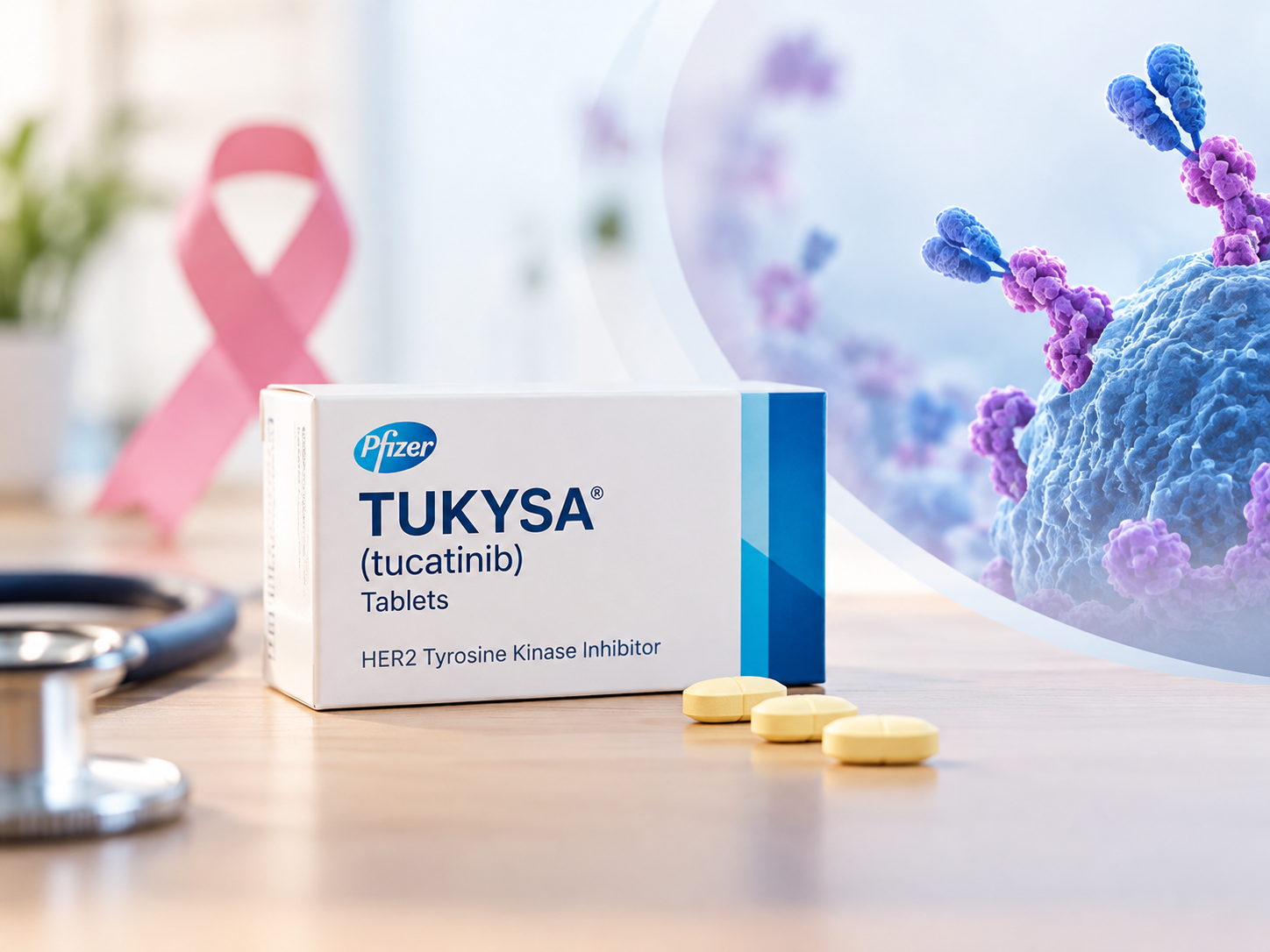 TUKYSA tucatinib approved for first-line maintenance in HER2-positive metastatic breast cancer
