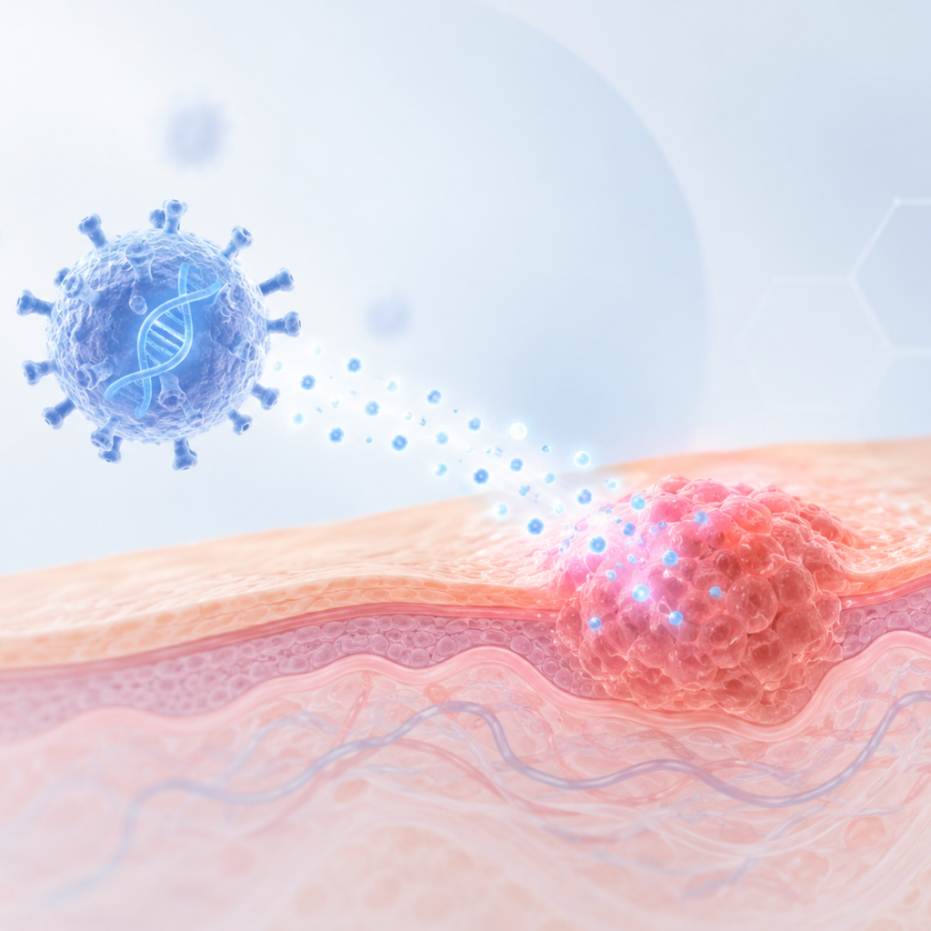 Krystal Biotech's investigational KB113 immunotherapy for basal cell carcinoma in Gorlin syndrome