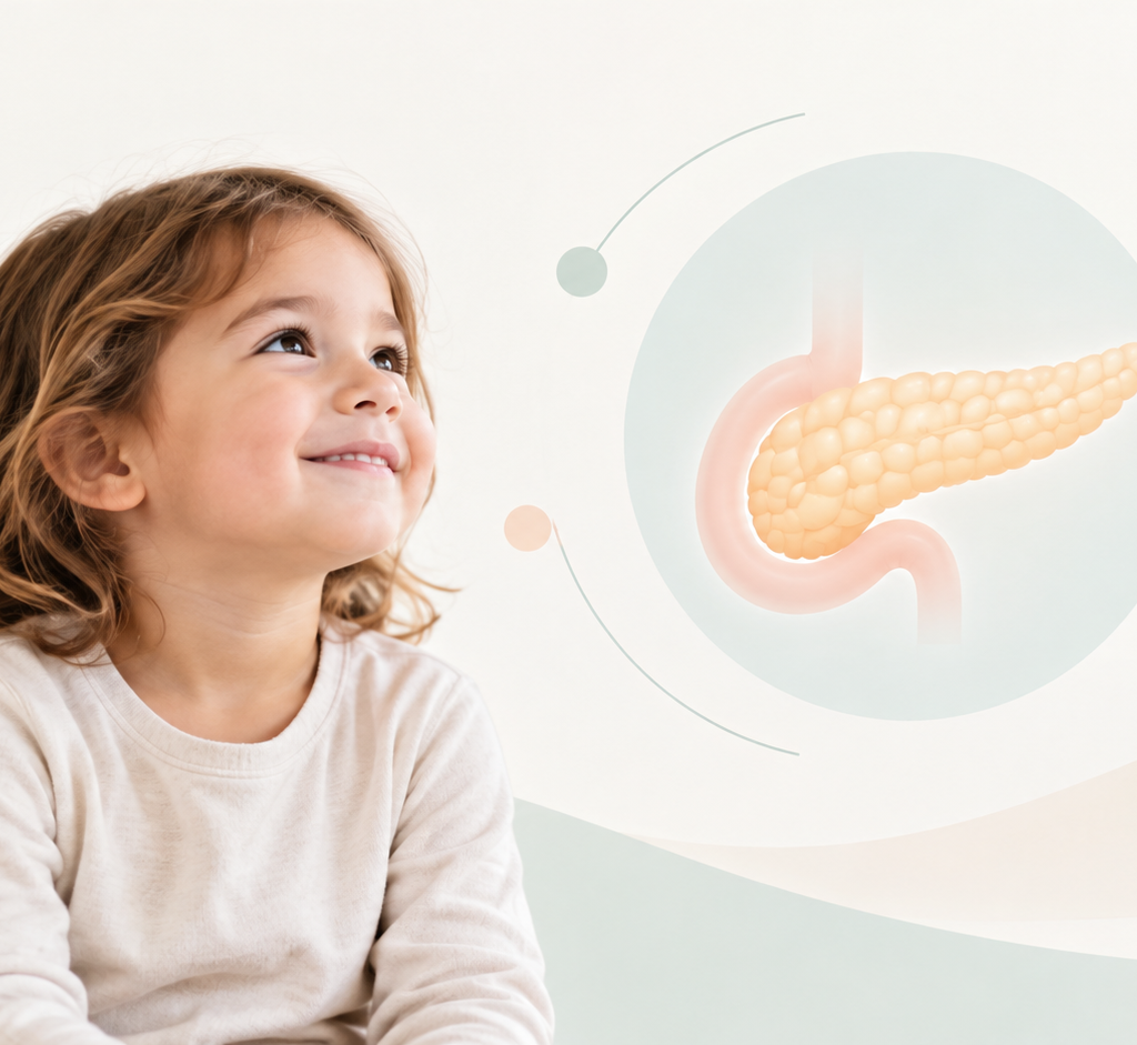 ALYFTREK and pancreatic function in young children with cystic fibrosis
