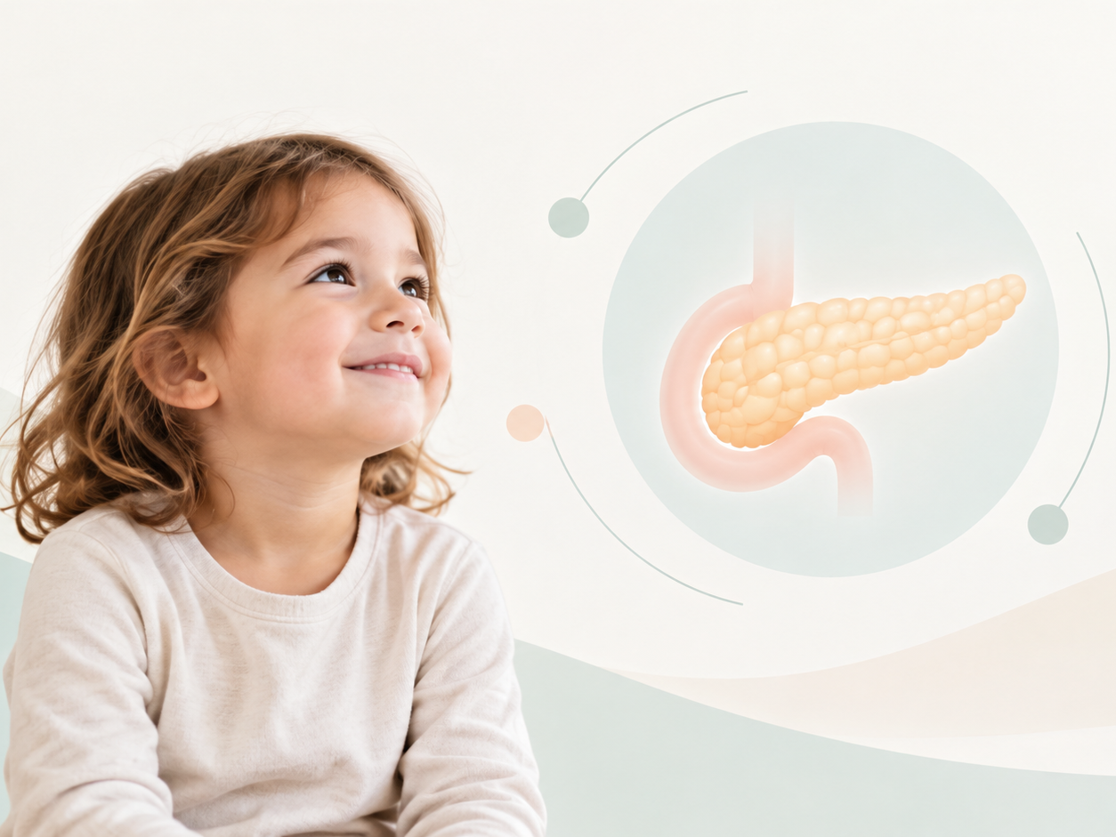 ALYFTREK and pancreatic function in young children with cystic fibrosis