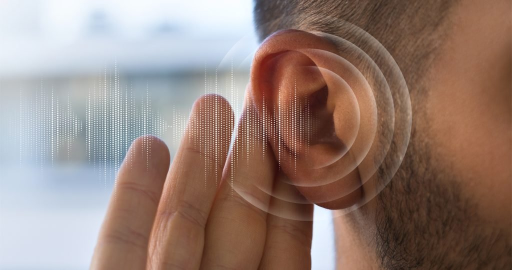 Illustration of Envoy Medical's investigational Acclaim fully implanted cochlear implant as the pivotal clinical trial reaches the three-month follow-up milestone for all enrolled patients.