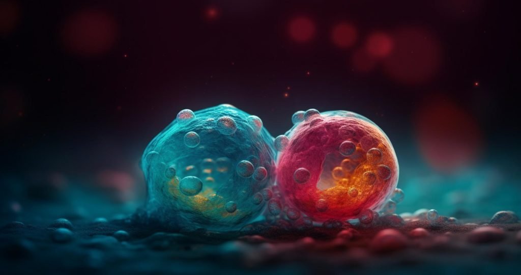 Illustration of low-dose ruxolitinib reducing acute graft-versus-host disease following haploidentical hematopoietic stem cell transplantation, based on a Phase 3 study published in The Lancet Haematology.