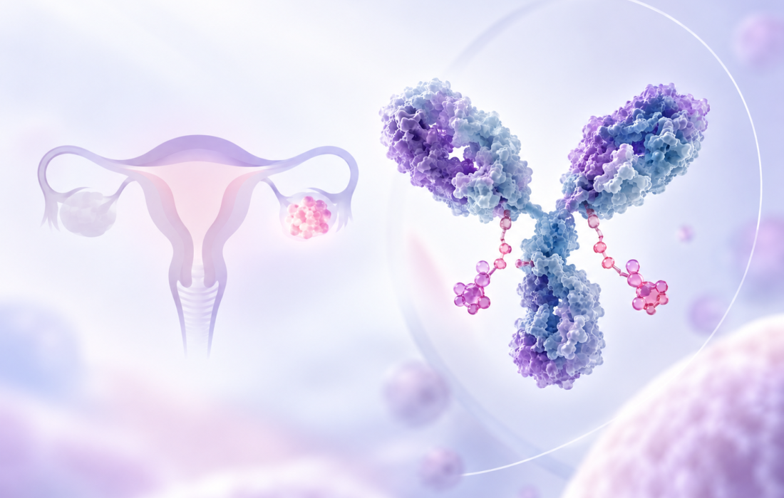 Rina-S rinatabart sesutecan antibody-drug conjugate for platinum-resistant ovarian cancer