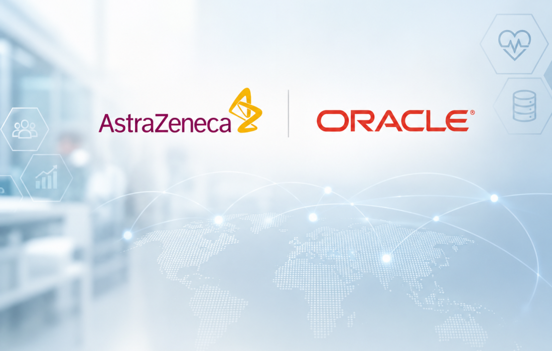 AstraZeneca and Oracle collaboration exploring artificial intelligence and real-world data for clinical trial recruitment and hypertension care.