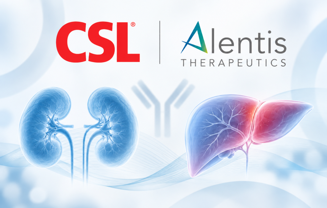 CSL Alentis lixudebart partnership for rare kidney and liver diseases