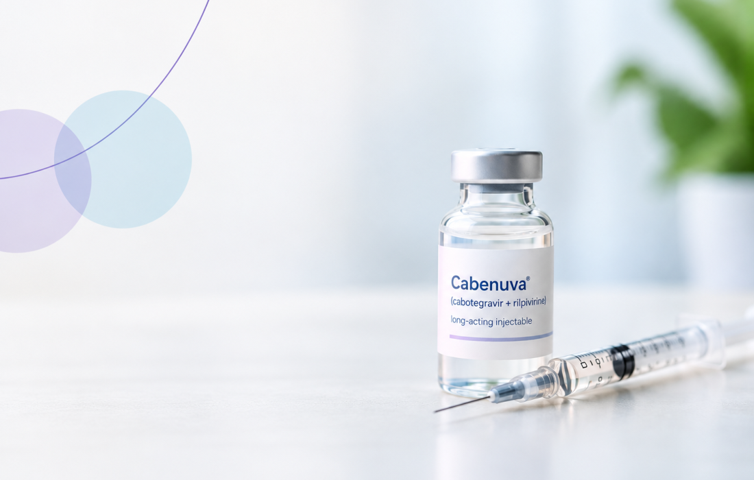 ViiV Healthcare Cabenuva cabotegravir rilpivirine Phase IIIb CROWN study viral suppression