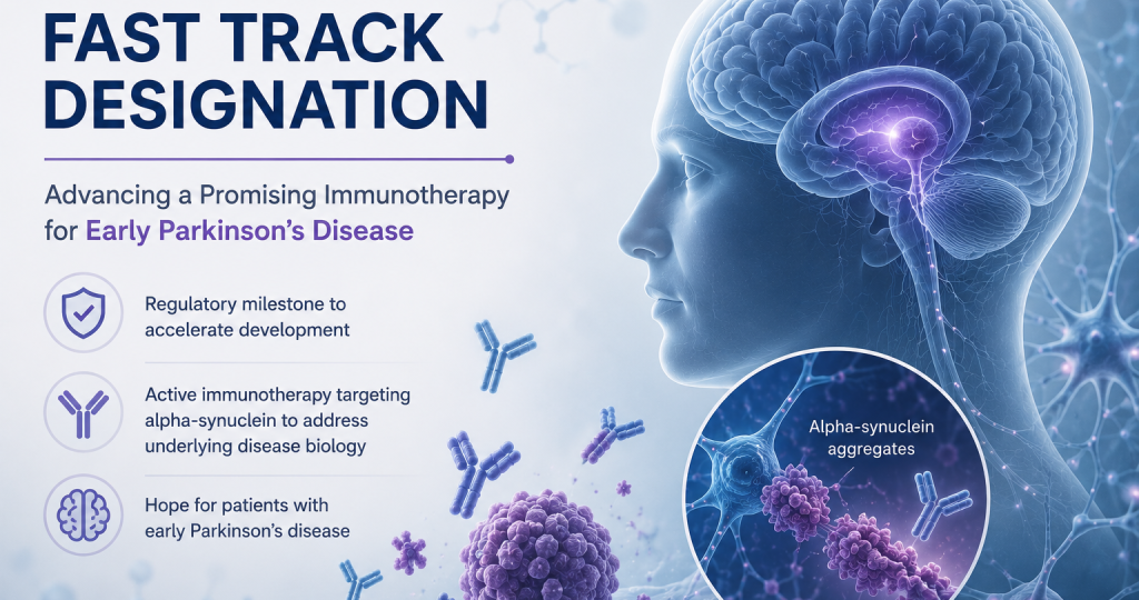ACI-7104 alpha-synuclein immunotherapy for early Parkinson's disease