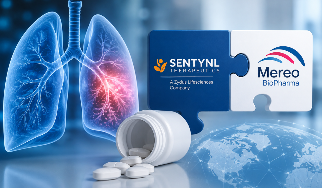 Sentynl Therapeutics and Mereo BioPharma alvelestat partnership for AATD-associated lung disease