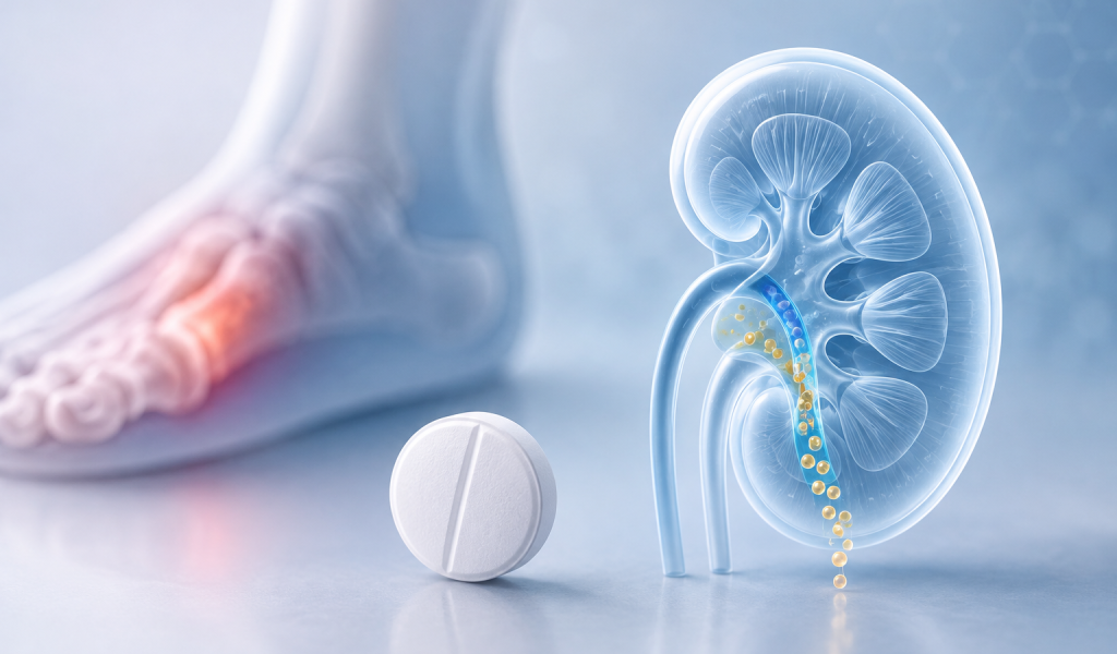 Epaminurad 6 mg demonstrates statistical superiority over febuxostat 40 mg in Phase 3 gout trial