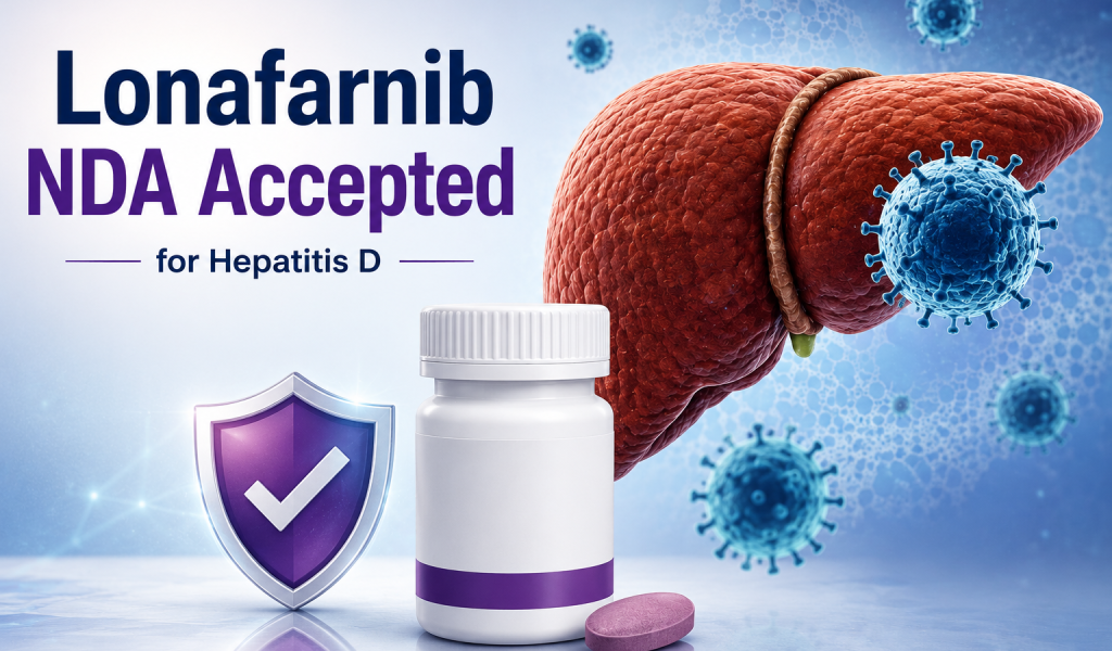 Lonafarnib oral therapy candidate for chronic hepatitis D under FDA review