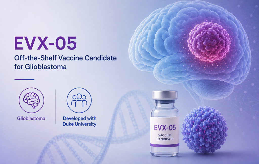 Evaxion EVX-05 glioblastoma vaccine program developed with Duke University