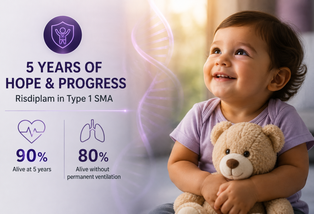 Five-year FIREFISH results of risdiplam in children with type 1 spinal muscular atrophy