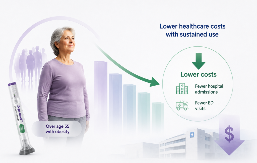 Zepbound (tirzepatide) linked to lower healthcare costs in adults over 55 with obesity