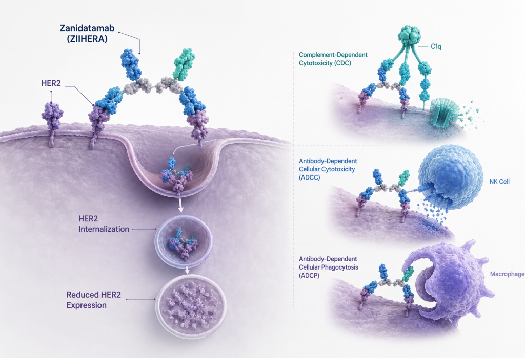 Zanidatamab plus chemotherapy improves overall survival in HER2-positive gastroesophageal cancer