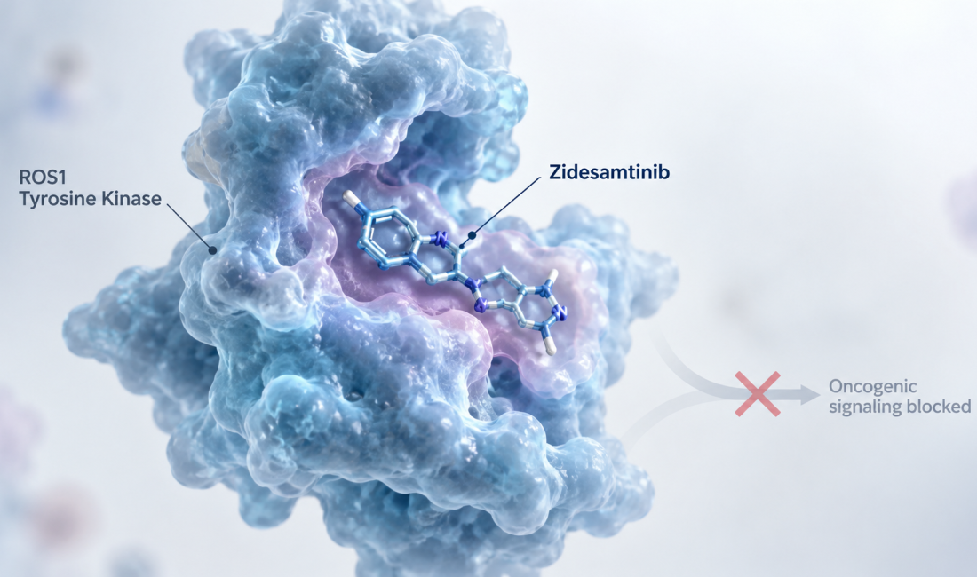 Zidesamtinib shows 94% objective response rate in first-line ROS1-positive non-small cell lung cancer
